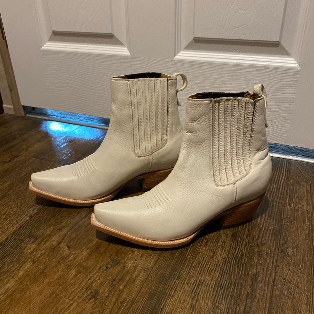 Black Star Lillian Cream Boots